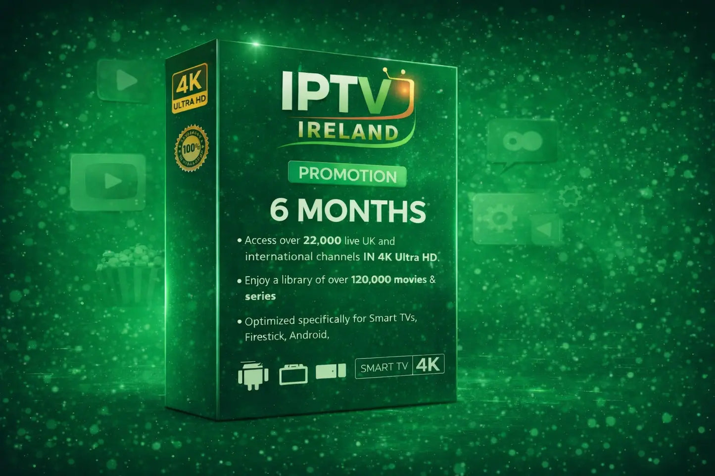 IPTV Ireland 6-Month Subscription – Flexible Streaming Plan